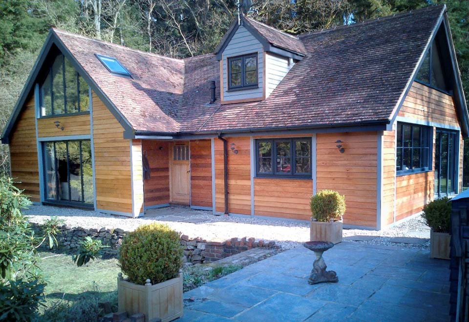 Canadian Cedar cladding