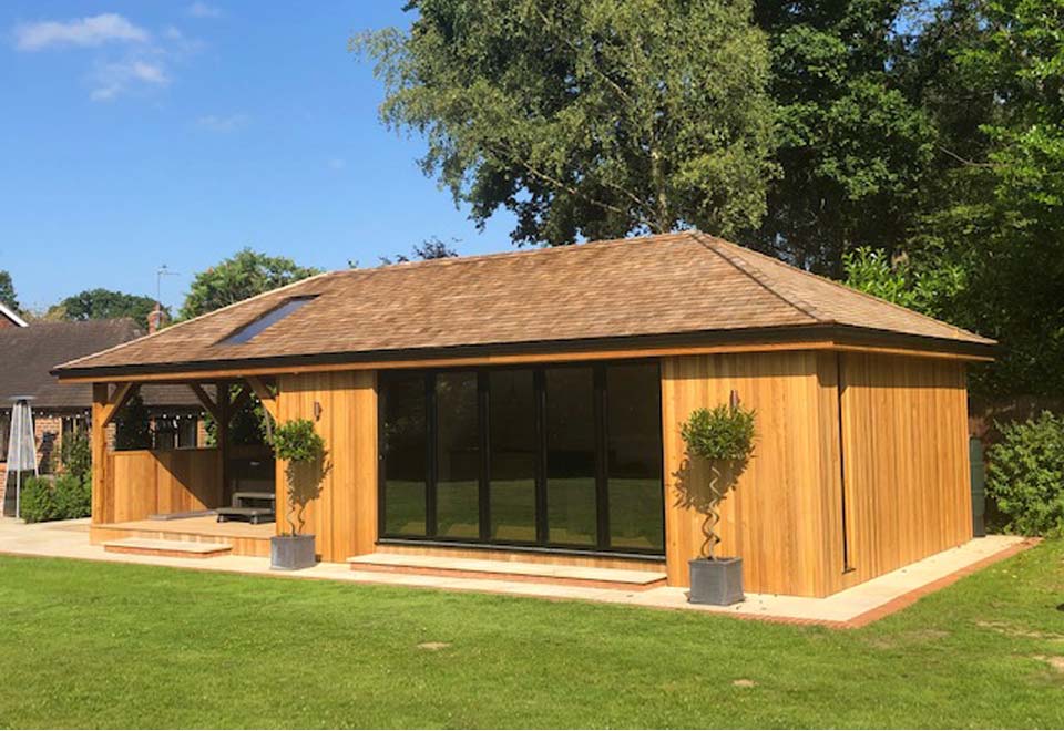 Canadian Cedar cladding
