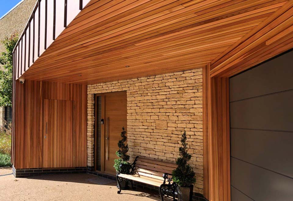 Canadian Cedar cladding