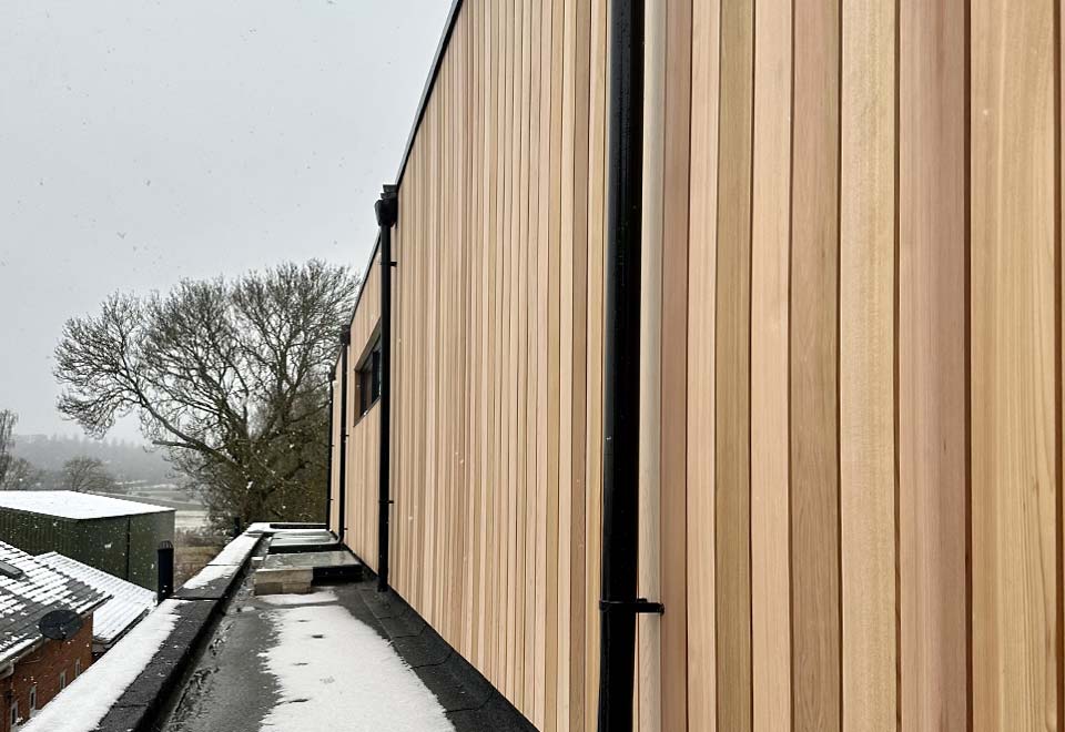 Canadian Cedar cladding