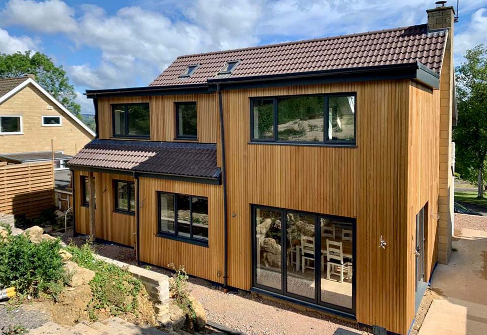 Canadian Cedar cladding