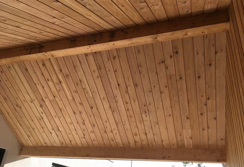 British Cedar cladding