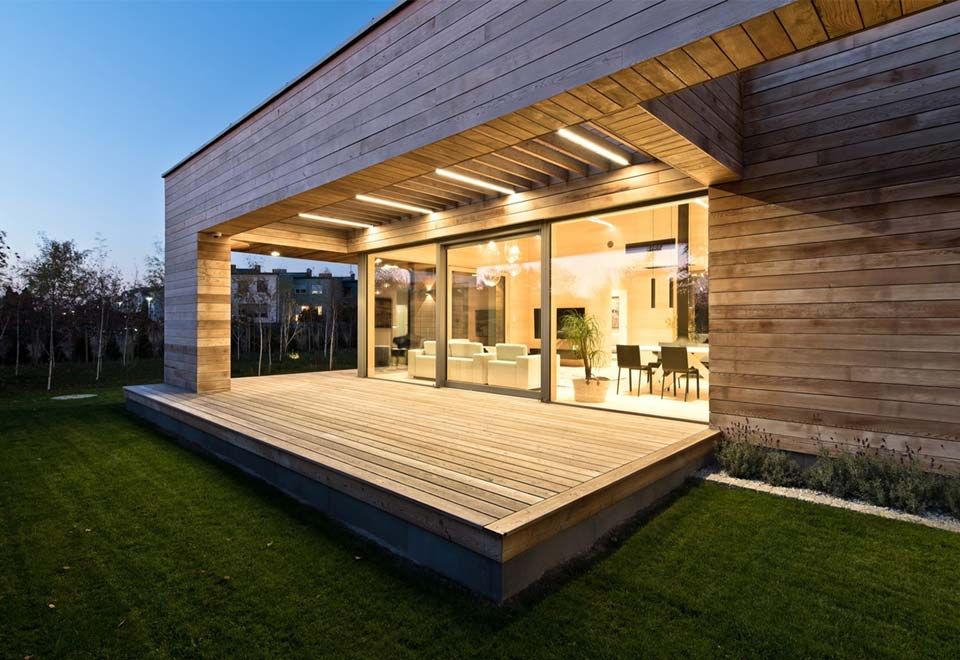 Canadian Cedar cladding