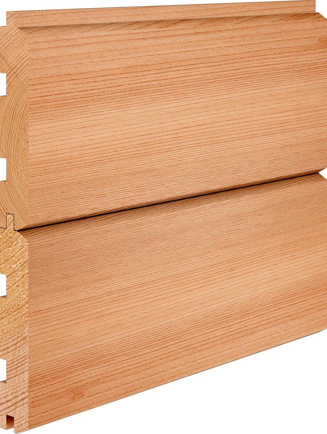 TG&V profile in Canadian Cedar wood